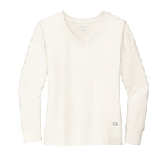 OGIO Sweatshirts XS / Ivory Snow OGIO - Women's Luuma Flex Long Sleeve V-Neck