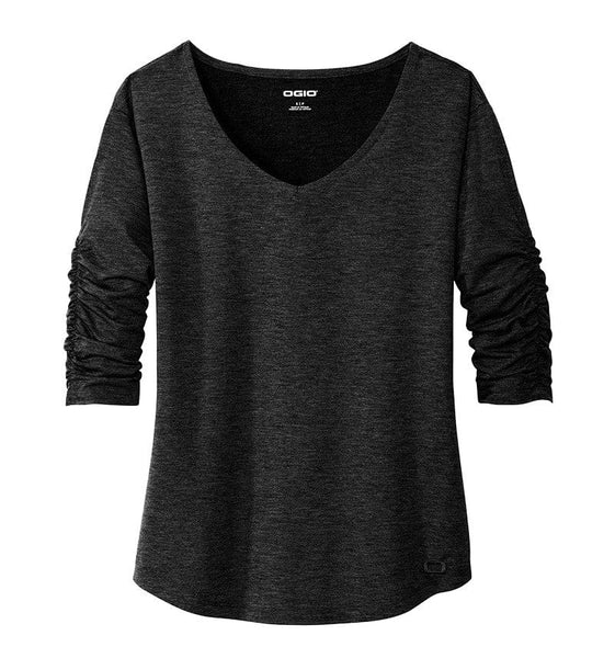 OGIO T-shirts XS / Blacktop OGIO - Women's Evolution V-Neck
