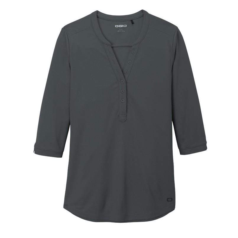 OGIO T-shirts XS / Diesel Grey OGIO - Women's Jewel Henley