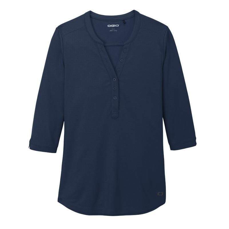 OGIO T-shirts XS / Navy OGIO - Women's Jewel Henley