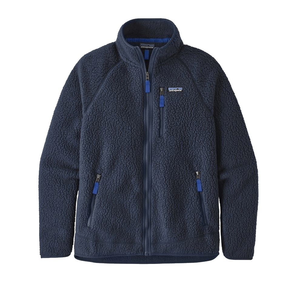 Patagonia fleece pile hot sale retro