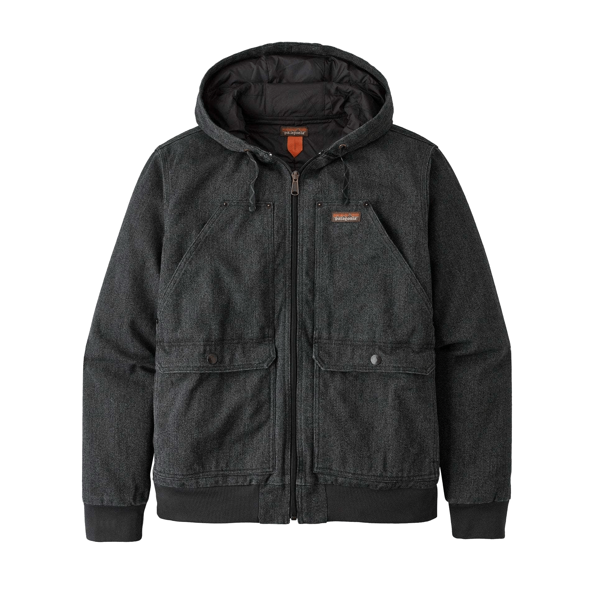Patagonia Outerwear S / Ink Black Patagonia - Men's Iron Forge Hemp® Canvas Hooded Jacket