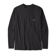 Patagonia T-shirts XS / Black Patagonia - Men's Long Sleeve Work Pocket T-Shirt