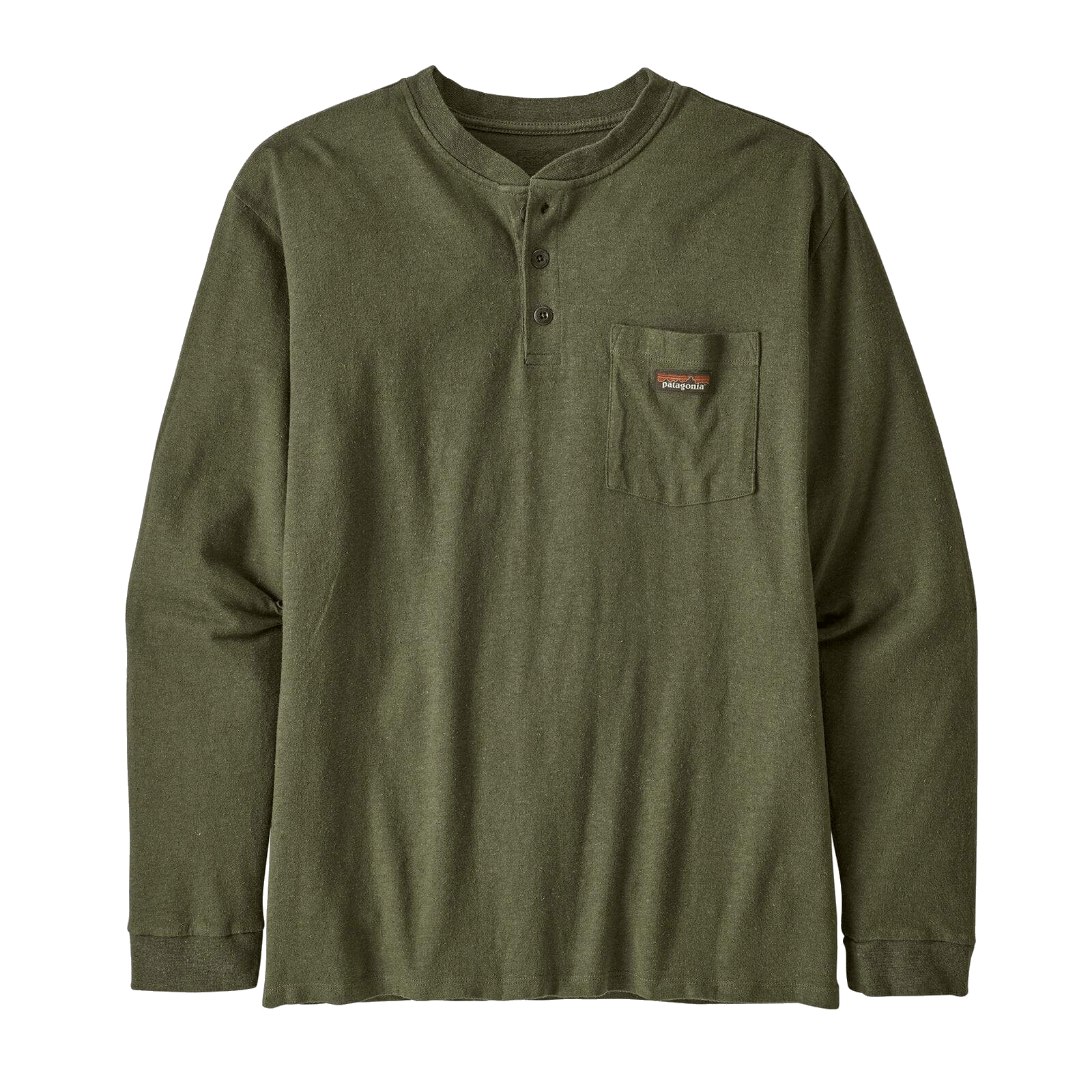 Green online patagonia shirt