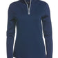 Penguin Layering S / Black Iris Penguin - Women's Clubhouse Mock Pullover