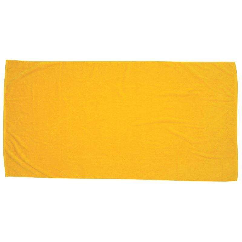 Protowels Accessories 30" x 60" / Gold Cotton Beach Towel - 30″ x 60″