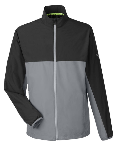 Puma Golf Activewear S / Puma Black/Quiet Shade Puma - Men's 1st Mile Wind Jacket