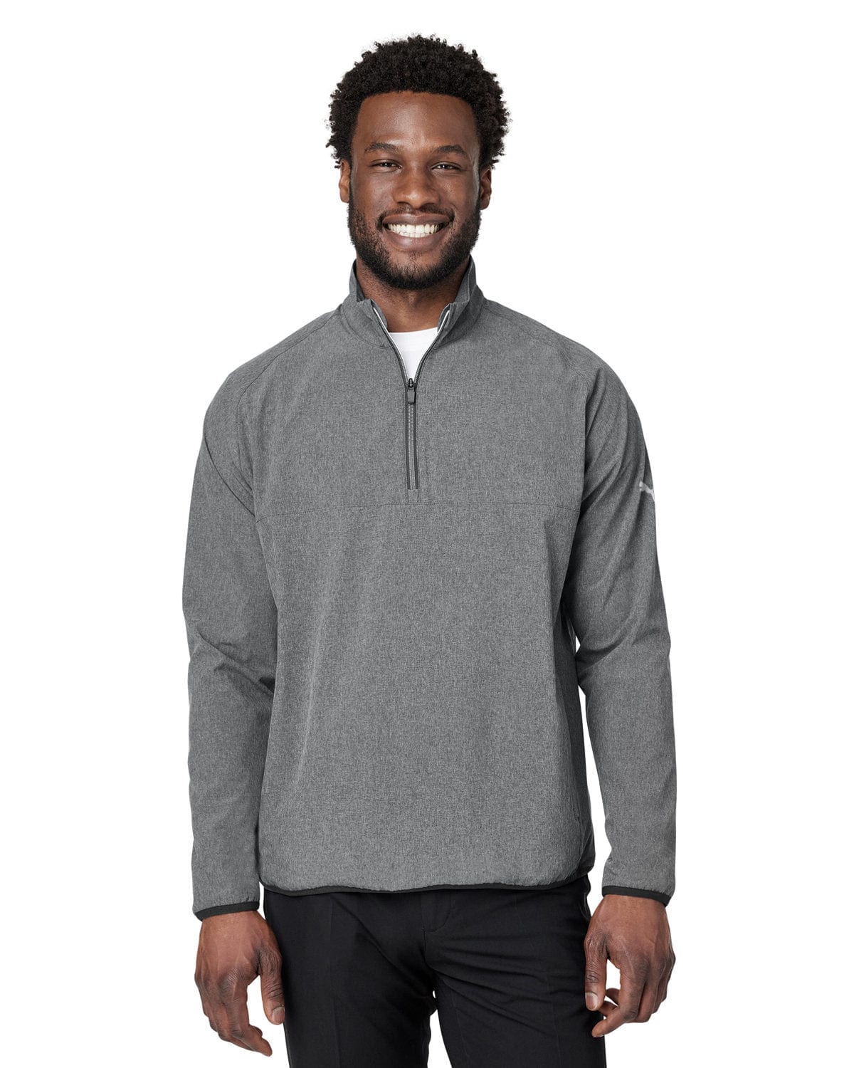 Puma Golf Layering Puma - Men's Coastal Woven Quarter-Zip