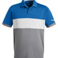 Puma Golf Polos S / Bright Cobalt/High Rise Puma - Men's Cloudspun Highway Polo
