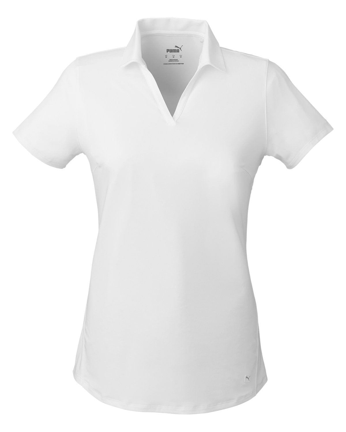 Puma Golf Polos S / Bright White Puma - Women's Cloudspun Free Polo