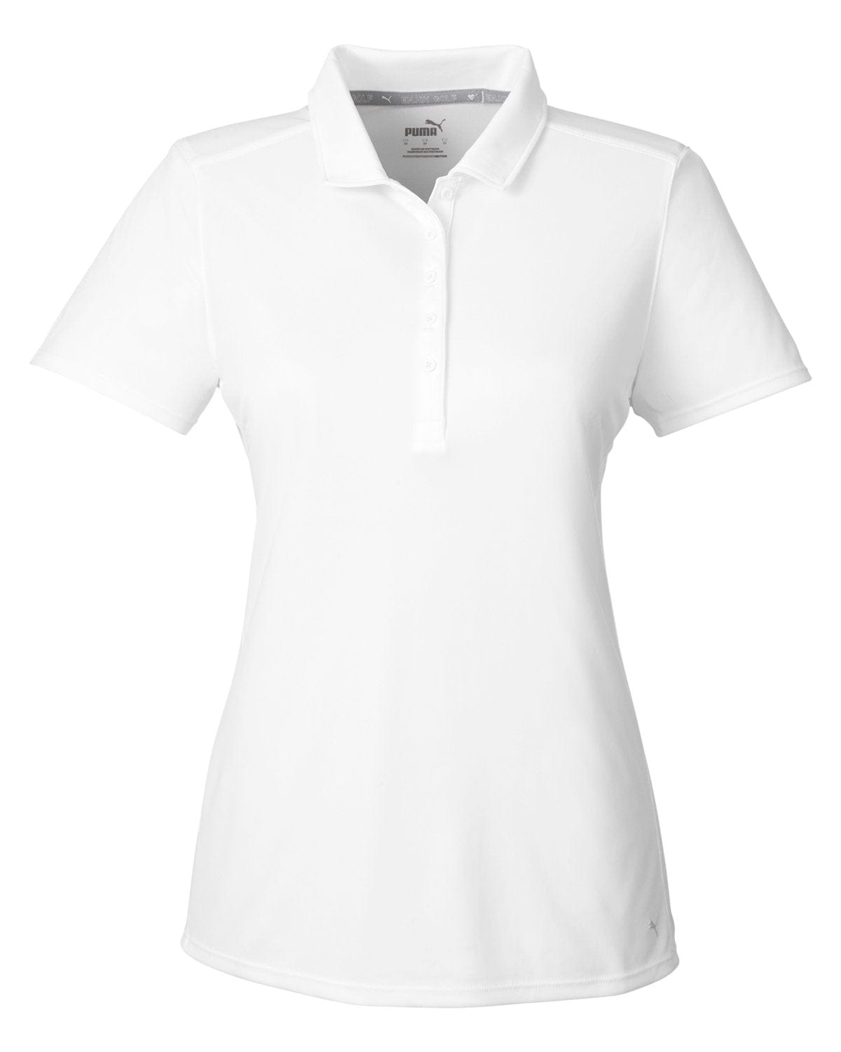 ゴルフ DECEMBERMAY / 2-505-0152 / Bi-color logo mock neck half sleeve shirt-WHITE/GREY / WOMEN Womens Swing Tech™ 3/4 Sleeve Space Dye Golf Polo | Callaway