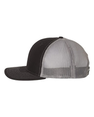 Richardson Headwear One Size / Black/Charcoal Richardson - 2-Color Snapback Trucker Cap