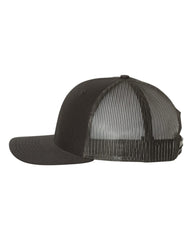Richardson Headwear One Size / Black Richardson - Solid Snapback Trucker Cap