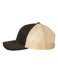 Richardson Headwear One Size / Black/Vegas Gold Richardson - 2-Color Snapback Trucker Cap