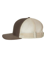 Richardson Headwear One Size / Brown/Khaki Richardson - 2-Color Snapback Trucker Cap