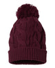 Richardson Headwear One Size / Burgundy Richardson - Chunk Twist Cuffed Beanie