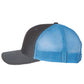 Richardson Headwear One Size / Charcoal/Columbia Blue Richardson - 2-Color Snapback Trucker Cap