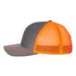 Richardson Headwear One Size / Charcoal / Neon Orange Richardson - Snapback Trucker Cap