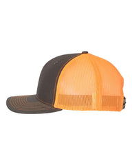 Richardson Headwear One Size / Charcoal/Orange Richardson - 2-Color Snapback Trucker Cap
