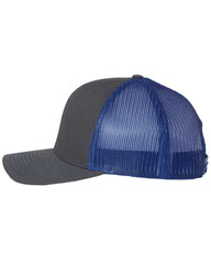 Richardson Headwear One Size / Charcoal/Royal Richardson - 2-Color Snapback Trucker Cap