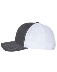 Richardson Headwear One Size / Charcoal/White Richardson - 2-Color Snapback Trucker Cap