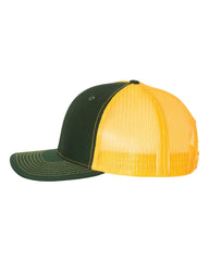 Richardson Headwear One Size / Dark Green/Gold Richardson - 2-Color Snapback Trucker Cap