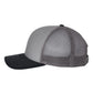 Richardson Headwear One Size / Grey/Charcoal/Navy Richardson - 3-Color Snapback Trucker Cap