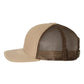 Richardson Headwear One Size / Khaki/Coffee Richardson - 2-Color Snapback Trucker Cap