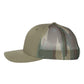 Richardson Headwear One Size / Loden/Green Camo Richardson - Printed Mesh-Back Trucker Cap