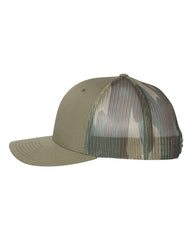 Richardson Headwear One Size / Loden/Green Camo Richardson - Printed Mesh-Back Trucker Cap