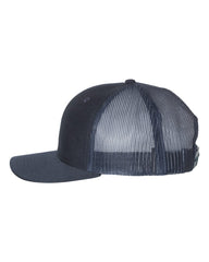 Richardson Headwear One Size / Navy Richardson - Solid Snapback Trucker Cap