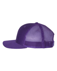 Richardson Headwear One Size / Purple Richardson - Solid Snapback Trucker Cap