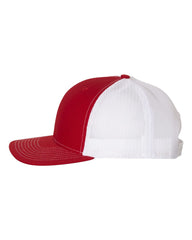 Richardson Headwear One Size / Red / White Richardson - Snapback Trucker Cap