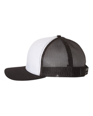 Richardson Headwear One Size / White / Black Richardson - Snapback Trucker Cap
