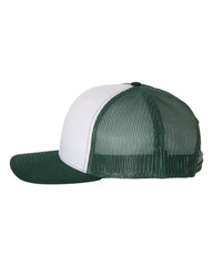 Richardson Headwear One Size / White/Dark Green Richardson - 2-Color Snapback Trucker Cap