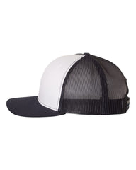 Richardson Headwear One Size / White / Navy Richardson - Snapback Trucker Cap