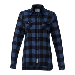 Roots Woven Shirts XS / Indigo Blue/Black Roots73 - Womens SPRUCELAKE Flannel Shirt