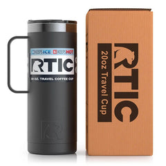 RTIC Accessories 20oz / Black RTIC - Travel Coffee Cup 20oz
