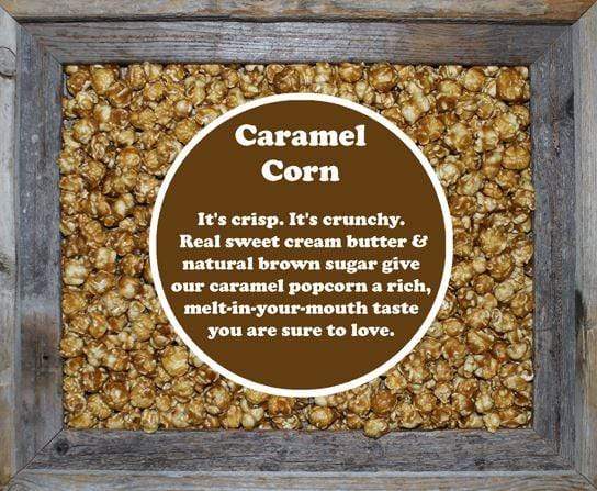 Rural Route 1 Accessories CARAMEL / HOLIDAY WHITE TIN RURAL ROUTE 1 - HOLIDAY WHITE POPCORN TIN