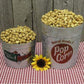 Rural Route 1 Accessories RURAL ROUTE 1 Galvanized Popcorn Tin