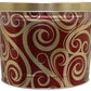 Rural Route 1 Accessories Rural Route 1 - Holiday Golden Swirl POPCORN Tin