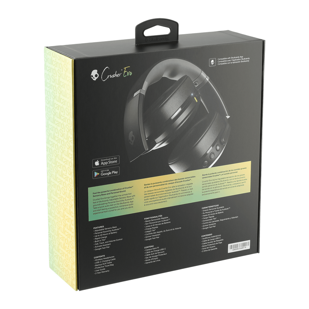 Skullcandy - Crusher® EVO Bluetooth Headphones – Threadfellows