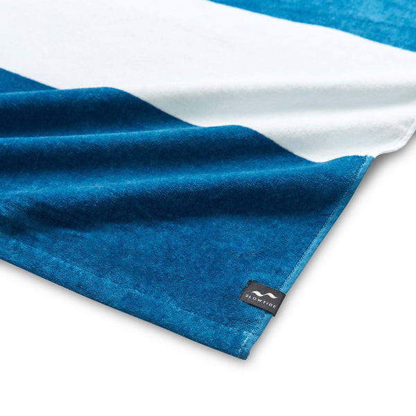 Slowtide Accessories One Size / Porto Navy Slowtide Pocket Beach Towel