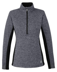 Spyder Fleece S / Black Heather Spyder - Women's Half-Zip Sweater Fleece Jacket