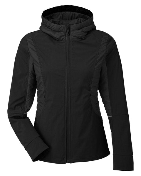 Spyder Ladies' Hayer Full-Zip Hooded Fleece Jacket XS FRNTIER/REF Gry :  : Clothing, Shoes & Accessories