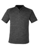 Spyder Polos S / Black Jaspe Spyder - Men's Mission Blade Collar Polo