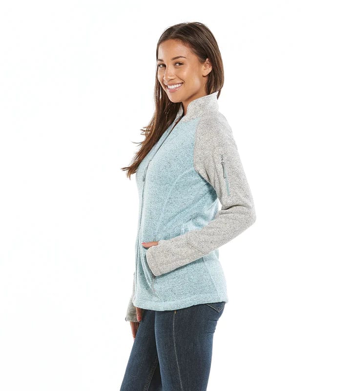 Nautica Womens Green 1/4 Zip Pullover Sweater Size Medium - beyond