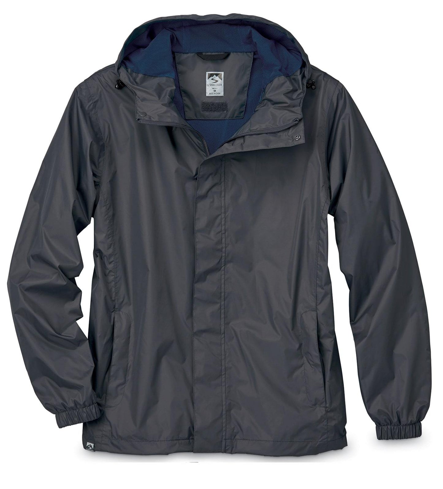 Storm Creek Outerwear S / Jet Grey Storm Creek - MEN’S WATERPROOF BREATHABLE PACKABLE RAIN JACKET