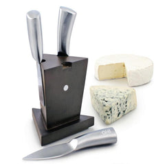 Swissmar Accessories One Size / Stainless Steel Swissmar - Cheese Knife Block 4pc Set