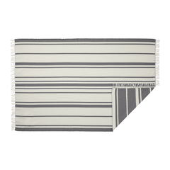 tentree Accessories One Size / Grey/White tentree - Organic Cotton Ocean Breeze Throw